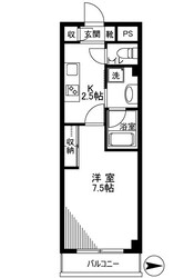 メルヴェーユハウスIIの物件間取画像